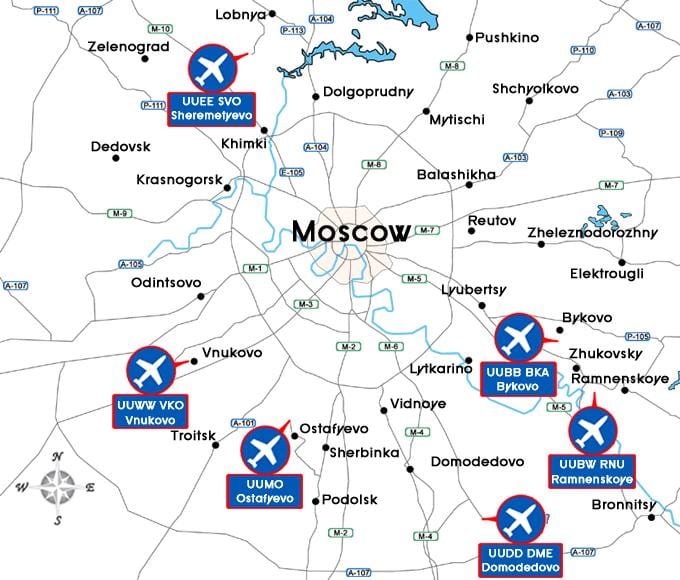 kart moskva hava limanlarından