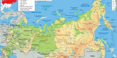 Rusiya, Moskva xəritəsi