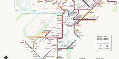 Kart Moskvanın tramvay